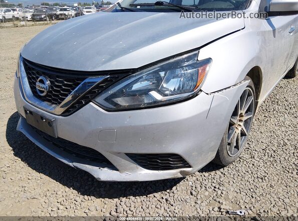 3N1AB7AP5HY372196 2017 NISSAN SENTRA Silver Սալոնի հետևի տեսք
