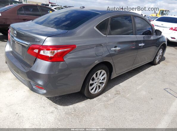 3N1AB7AP5JL626301 2018 NISSAN SENTRA Gray უკანა მარჯვენა