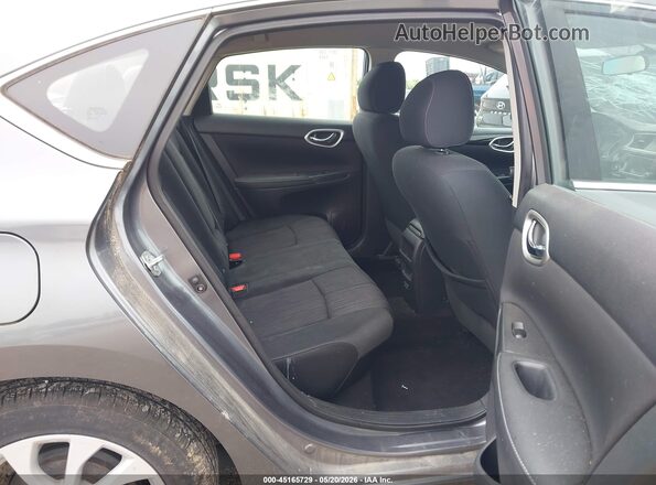 3N1AB7AP5JL650517 2018 NISSAN SENTRA Gray Vista de la etiqueta del VIN