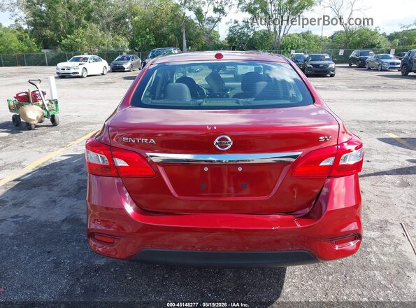 3N1AB7AP5JY253473 2018 NISSAN SENTRA Red 