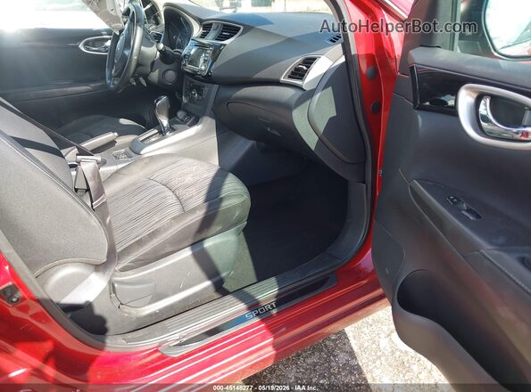 3N1AB7AP5JY253473 2018 NISSAN SENTRA Red წინა სალონის ხედი