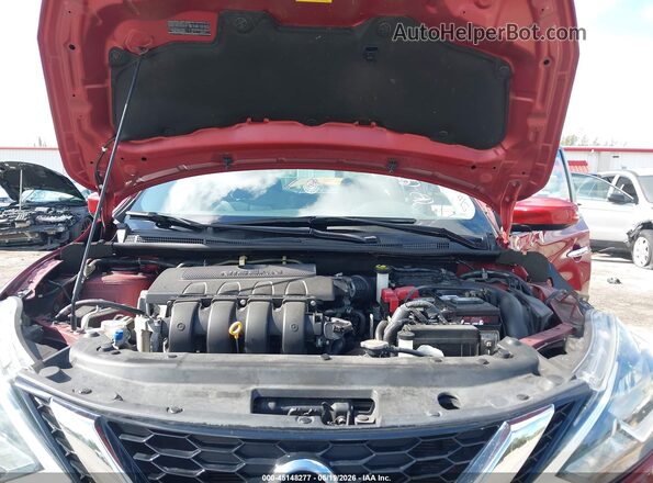 3N1AB7AP5JY253473 2018 NISSAN SENTRA Red უკანა ხედი