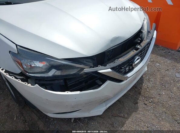 3N1AB7AP5JY267583 2018 NISSAN SENTRA White Սարքավորումների վահանակի տեսք