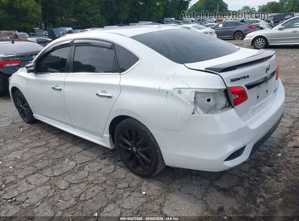 3N1AB7AP5JY276560 2018 NISSAN SENTRA White Tył lewy
