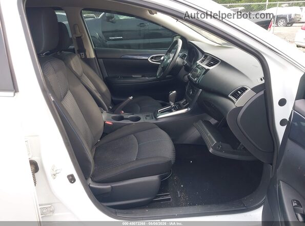 3N1AB7AP5JY276560 2018 NISSAN SENTRA White Widok wnętrza z przodu