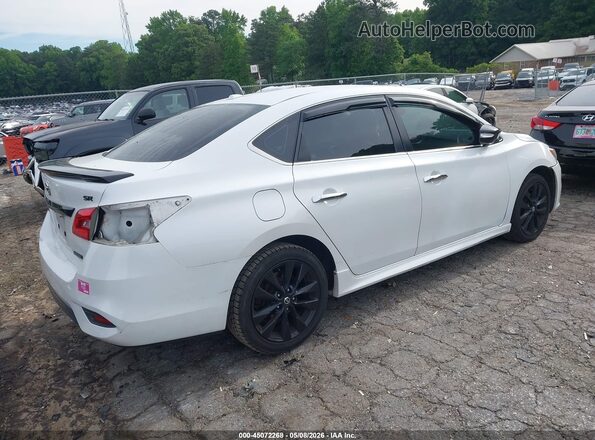 3N1AB7AP5JY276560 2018 NISSAN SENTRA White Tył prawy