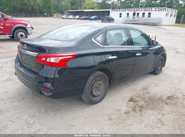 3N1AB7AP5JY306995 2018 NISSAN SENTRA Black Trasero derecho