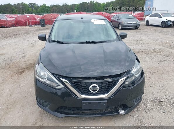 3N1AB7AP5JY306995 2018 NISSAN SENTRA Black Vista del cuadro de instrumentos