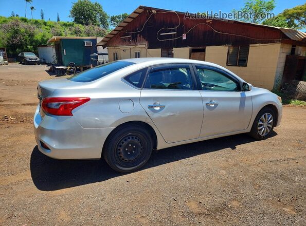 3N1AB7AP5JY328690 2018 NISSAN SENTRA Silver Հետևի աջ