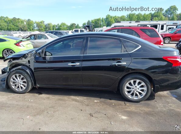 3N1AB7AP5JY347062 2018 NISSAN SENTRA Черный 