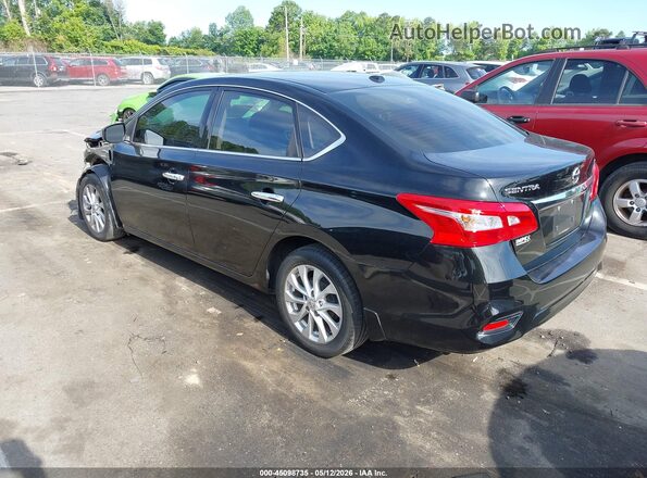 3N1AB7AP5JY347062 2018 NISSAN SENTRA Черный 