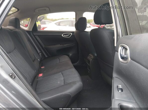 3N1AB7AP5KL607801 2019 NISSAN SENTRA Gray Vista de la etiqueta del VIN