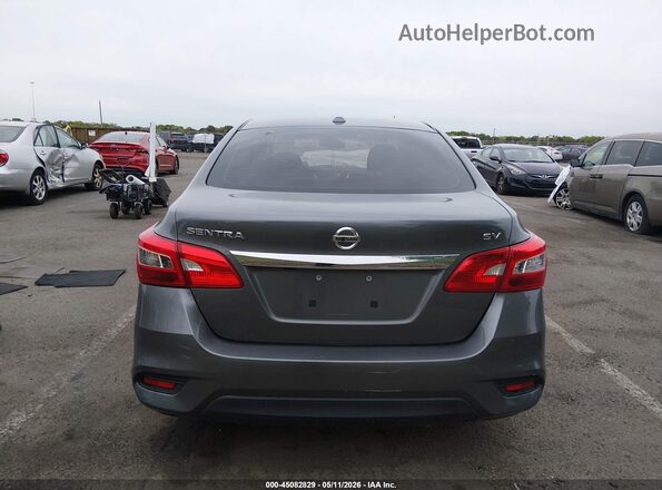 3N1AB7AP5KL607801 2019 NISSAN SENTRA Gray 