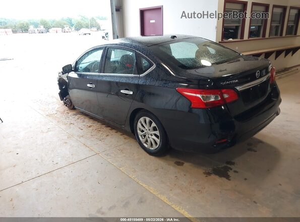3N1AB7AP5KL611122 2019 NISSAN SENTRA Black Задня ліва чверть