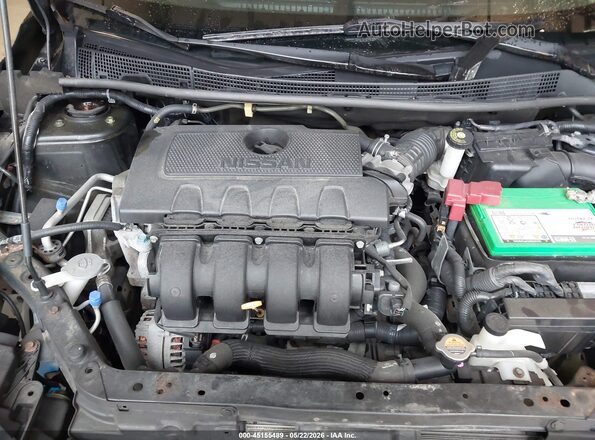 3N1AB7AP5KL611122 2019 NISSAN SENTRA Black Вид ззаду