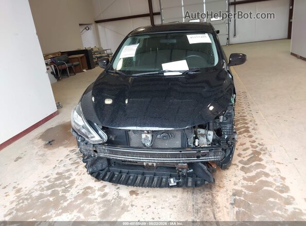 3N1AB7AP5KL611122 2019 NISSAN SENTRA Black Вид задньої частини салону