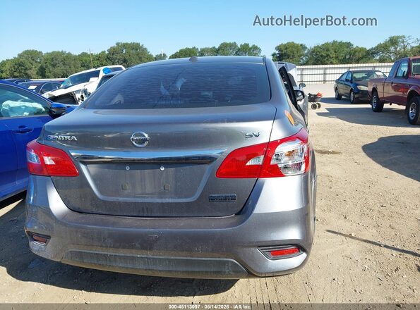 3N1AB7AP5KY201908 2019 NISSAN SENTRA Gray 