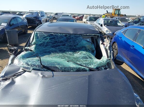3N1AB7AP5KY201908 2019 NISSAN SENTRA Gray Widok z przodu