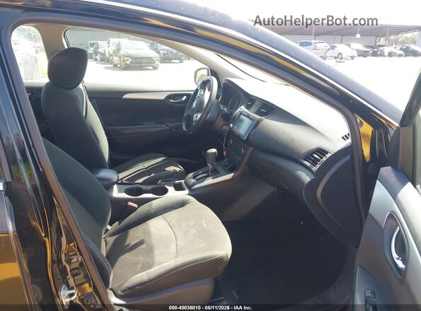 3N1AB7AP5KY247898 2019 NISSAN SENTRA Black Սալոնի դիմացի տեսք