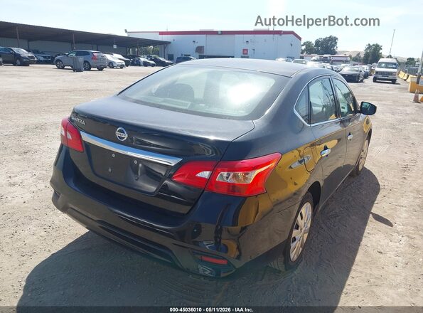 3N1AB7AP5KY247898 2019 NISSAN SENTRA Black Հետևի աջ