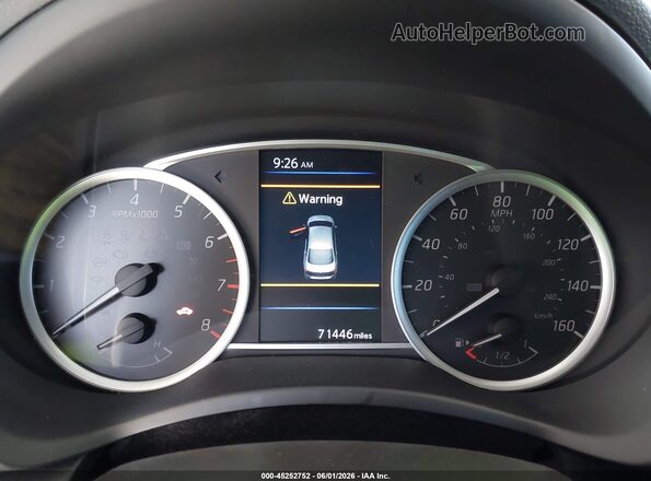 3N1AB7AP5KY261963 2019 NISSAN SENTRA Black Vista de los asientos traseros