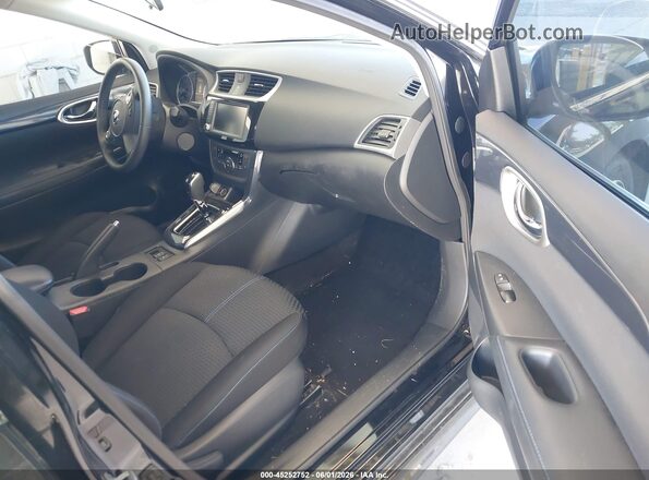 3N1AB7AP5KY261963 2019 NISSAN SENTRA Black Vista interior delantera