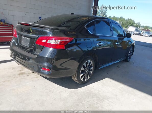 3N1AB7AP5KY261963 2019 NISSAN SENTRA Black Trasero derecho