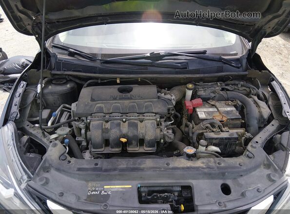3N1AB7AP5KY303676 2019 NISSAN SENTRA Черный Вид сзади