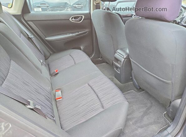 3N1AB7AP5KY317707 2019 NISSAN SENTRA Gray Widok tylnych siedzeń