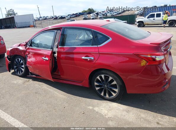 3N1AB7AP5KY339447 2019 NISSAN SENTRA Red 