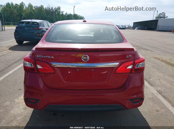 3N1AB7AP5KY339447 2019 NISSAN SENTRA Red 