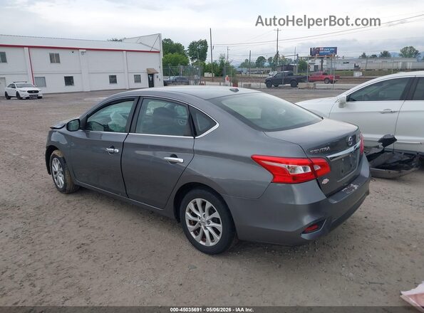 3N1AB7AP5KY339562 2019 NISSAN SENTRA Gray 