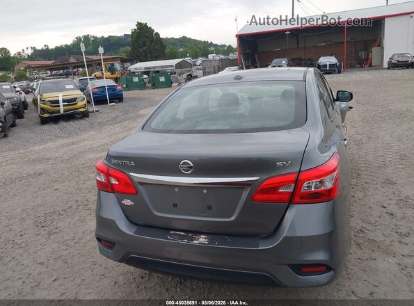 3N1AB7AP5KY339562 2019 NISSAN SENTRA Gray 