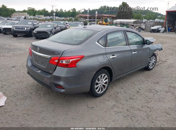 3N1AB7AP5KY339562 2019 NISSAN SENTRA Gray 