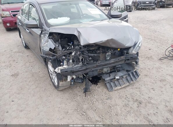 3N1AB7AP5KY339562 2019 NISSAN SENTRA Gray 