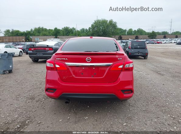 3N1AB7AP5KY340162 2019 NISSAN SENTRA Red 