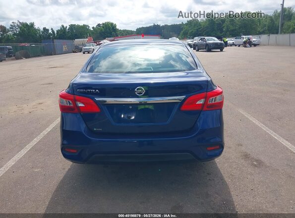 3N1AB7AP5KY372125 2019 NISSAN SENTRA Blue 