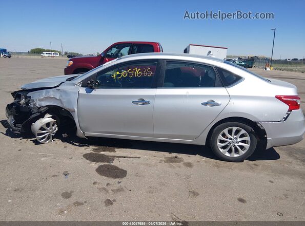 3N1AB7AP5KY376580 2019 NISSAN SENTRA Белый 