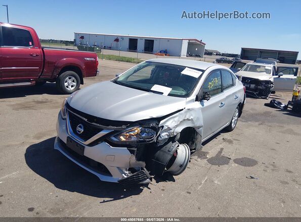 3N1AB7AP5KY376580 2019 NISSAN SENTRA Белый 