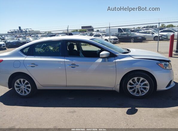 3N1AB7AP5KY376580 2019 NISSAN SENTRA Белый 