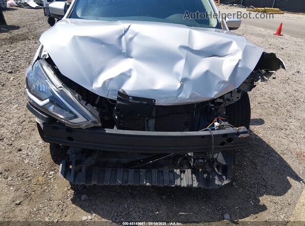 3N1AB7AP5KY402319 2019 NISSAN SENTRA Silver წინა ხედი