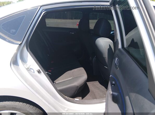 3N1AB7AP5KY402319 2019 NISSAN SENTRA Silver VIN კოდის სტიკერის ხედი