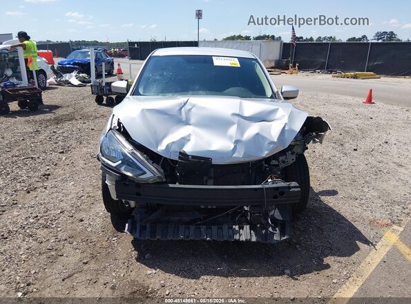 3N1AB7AP5KY402319 2019 NISSAN SENTRA Silver უკანა სალონის ხედი