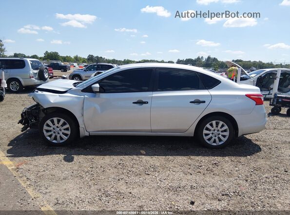 3N1AB7AP5KY402319 2019 NISSAN SENTRA Silver 