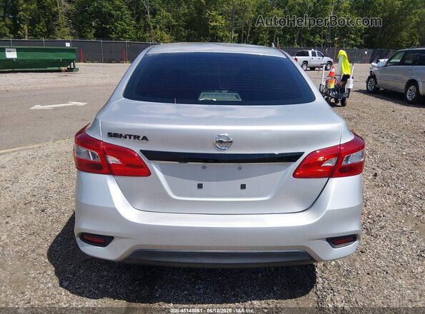 3N1AB7AP5KY402319 2019 NISSAN SENTRA Silver 
