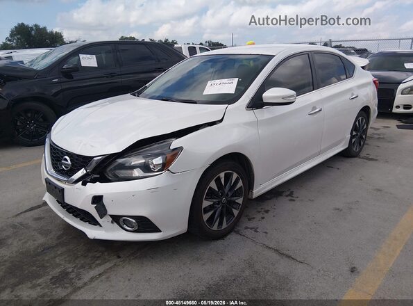 3N1AB7AP6GY213895 2016 NISSAN SENTRA White Առջևի ձախ երեք քառորդ տեսարան