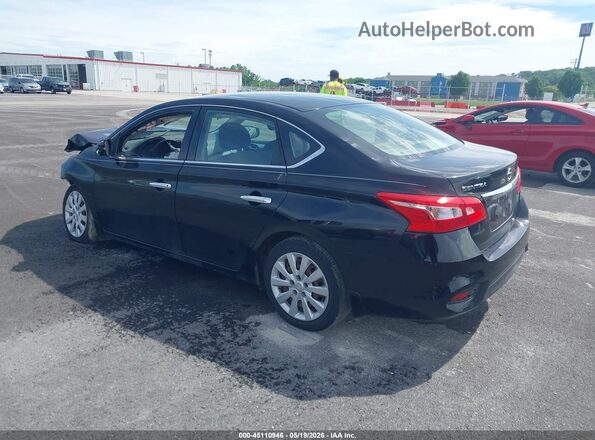 3N1AB7AP6GY221429 2016 NISSAN SENTRA Black Tył lewy