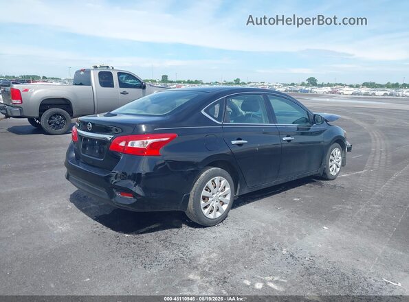 3N1AB7AP6GY221429 2016 NISSAN SENTRA Black Tył prawy