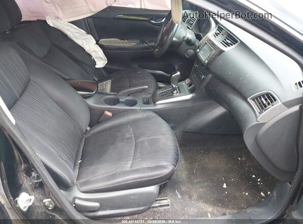 3N1AB7AP6GY228042 2016 NISSAN SENTRA Black Front interior view