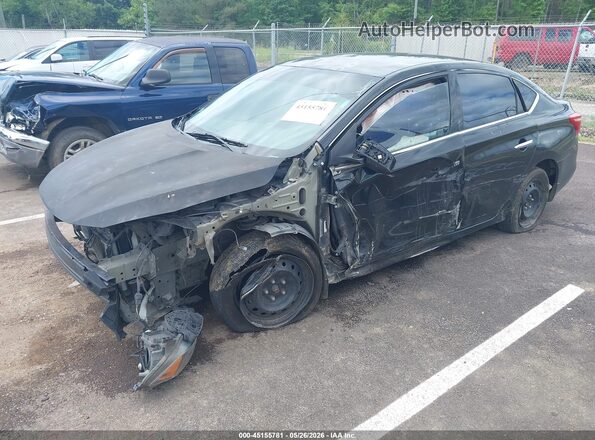 3N1AB7AP6GY228042 2016 NISSAN SENTRA Black Front left